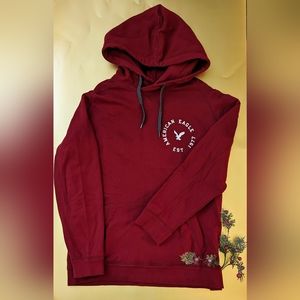 American Eagle burgundy XL/TG hoodie
